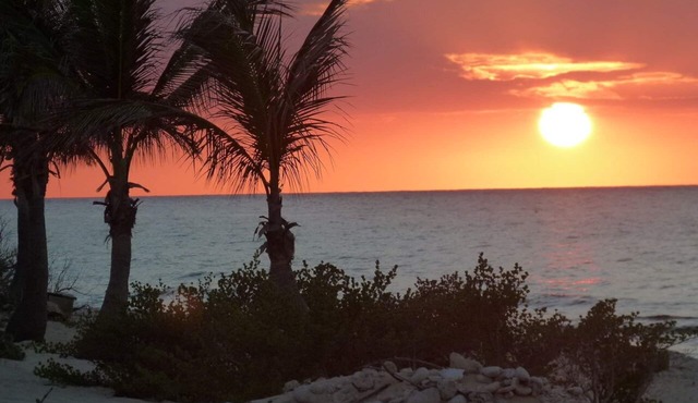 Private 2-b beachfront cottage w/hammocks, screened-in veranda, sunsets & more!