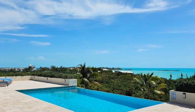 Private 3 bed, 3 bath villa with pool and endless ocean views.