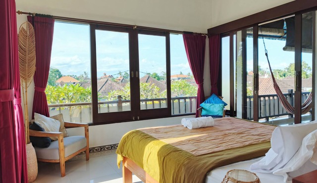 Private 3BR Tropical Villa with Pool in Peaceful Ubud Village, Bali