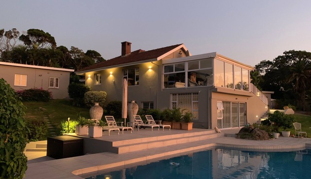Private and high secure location with a fantastic view on the Indian Ocean.