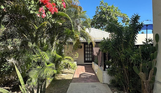 Private and secure studio cottage with pool in Dover near St. Lawrence Gap