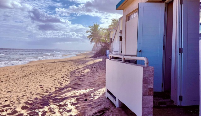 Private Beach Access, Large Oceanfront Home on Surf Beach near Rincon
