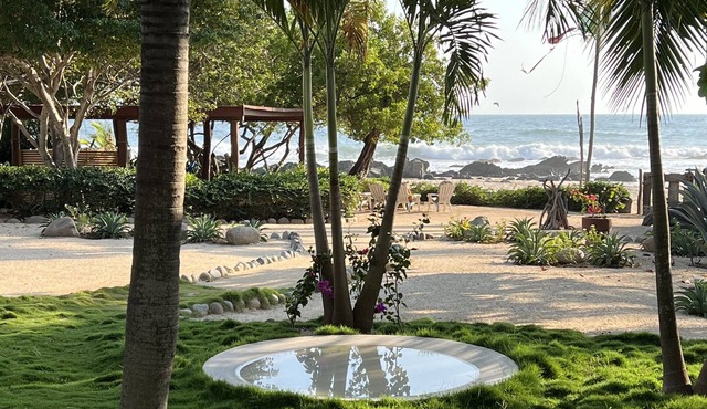 Private Beach Front Home & NEW Bungalow, kitchenette, bath