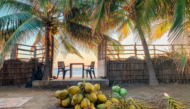 Private beachfront