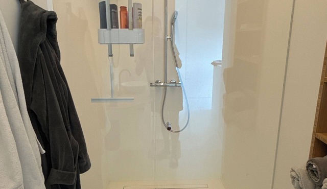 Private Bed and bathroom in house