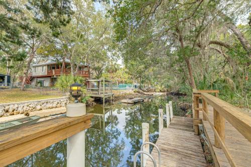 Private Dock: Canal-Front Homosassa Home!