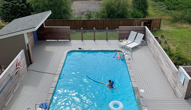 Private Executive Home with Pool, Pickleball Court, and Sauna.