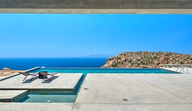 Private Five Br Luxury Peaceful Mylo Villa W Two Pools Close to Mylopotas Beach