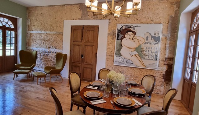 Private gite for 19 people in a domain in Normandy