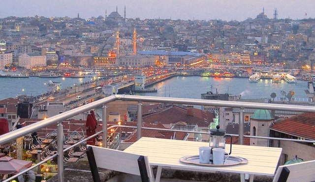 Private hamam, space, style, views in Galata!
