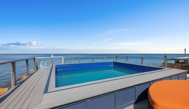 Private Home with Pool and Best Views in Ocean Beach! Docking for Private Boat.