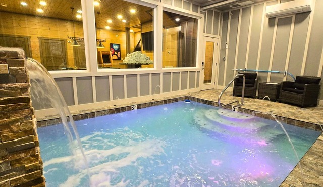 Private Indoor Pool Mountain Views Sleeps 36