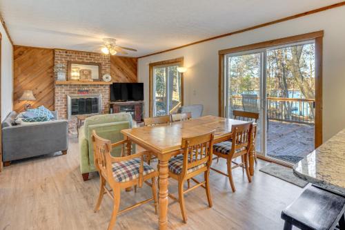 Private Lakefront Home w/Views & Dock in Hartwell