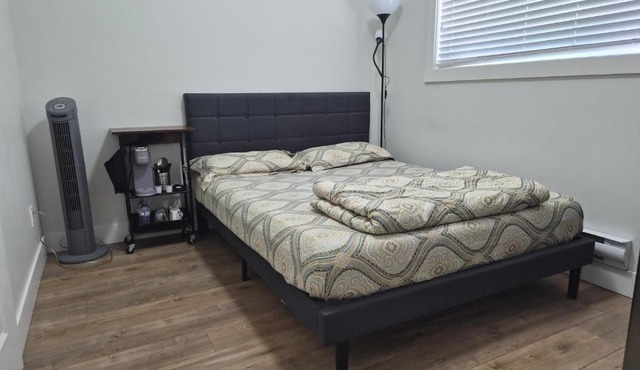 Private modern room with separate entrance