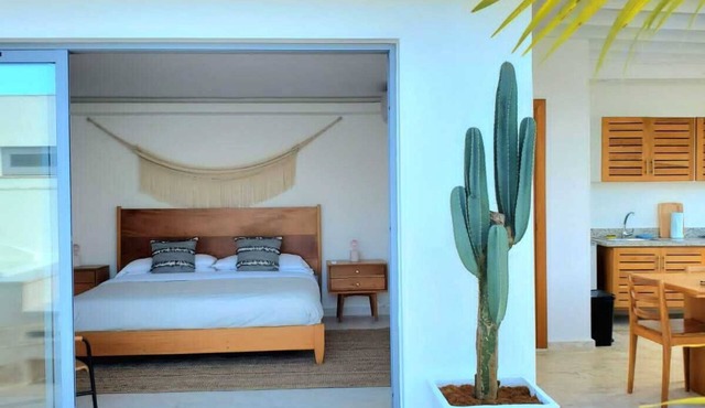 Private penthouse complete w/jacuzzi and pool - 5 min from the bech