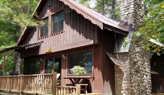 Private Point On Beautiful Hancock Pond, House Is Only Steps Away From The Water