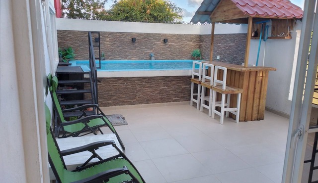 Private pool and the beach just 5km away