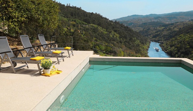 Private Pool with fantastic views over Douro River - Porto & Airport 1H