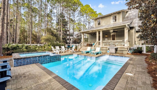 Private Pool & Spa Retreat w/LSV in WaterColor’s Forest District