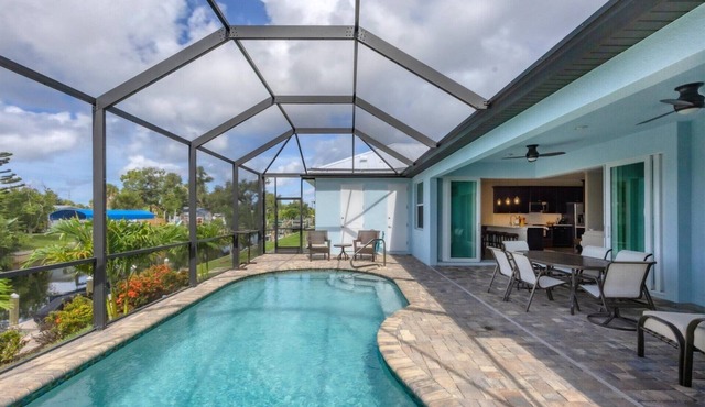 Private Pool & Dock, Charlotte County Villa 5890