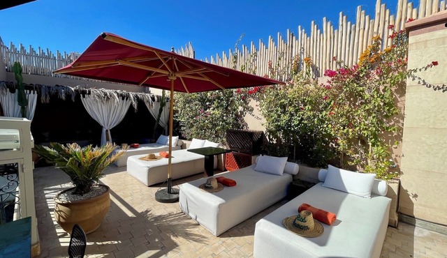 Private Riad with Pool & Rooftop in the heart of the Kasbah - Marrakech 10 people
