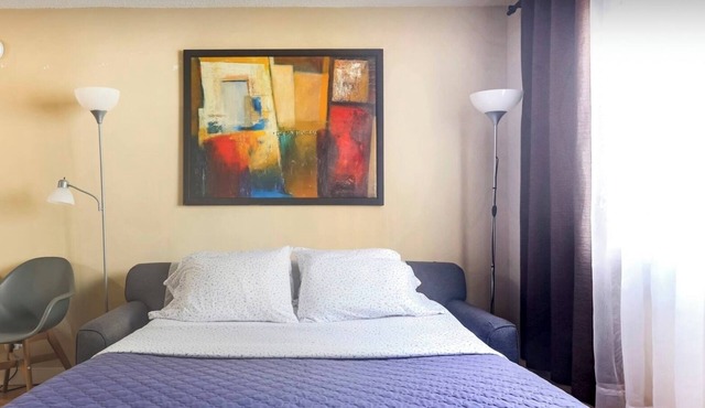 Private Rooms Downtown River Valley Condo Men only Non Smoking.