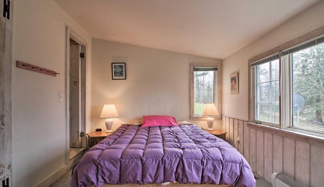 Private Rustic Home - 6 Mi to Bromley Mountain!
