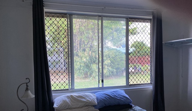 Private, secure easy going room to move.