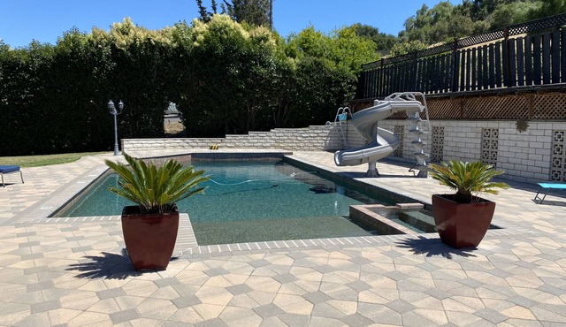 Private single-story home conveniently located