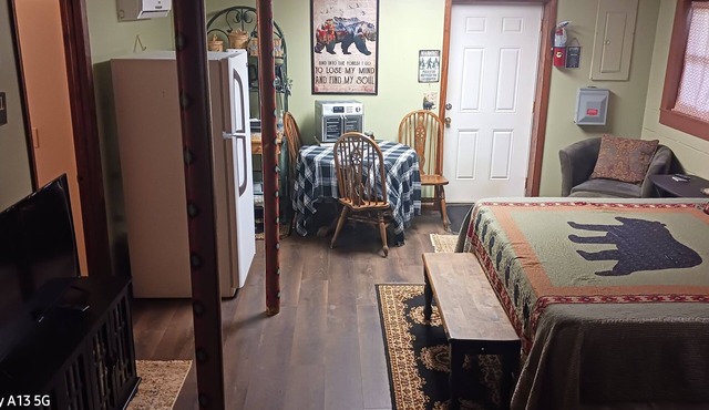 Private Studio w/Bath, Laundry, Cooking, River Access, Storage, Large Dogs OK.