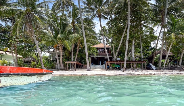Private Tropical Beach Front Villa