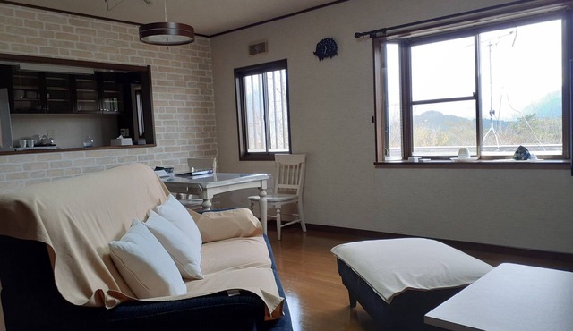 Private villa with private hot spring panoramic v/Yufu Ōita
