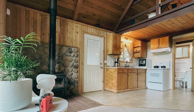 Private Waterfront Cabin on Lake: Cloudloft Cabin