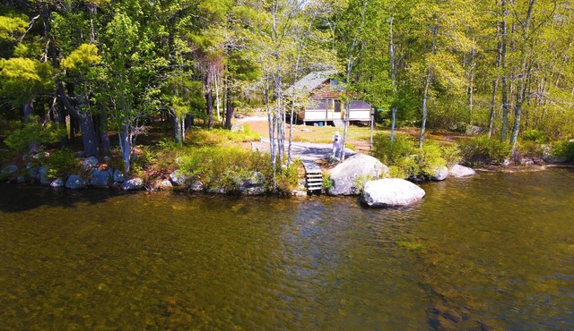 Private Waterfront Maine Cabin on Swan Pond Lyman, ME Sleeps 8