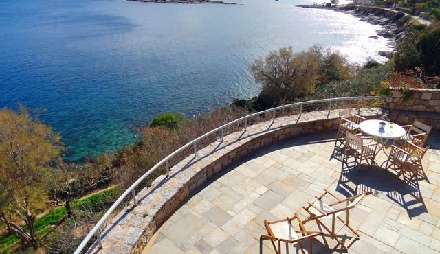Private Waterfront Stone Villa, Swimming pool, Vast gardens, and Amazing views