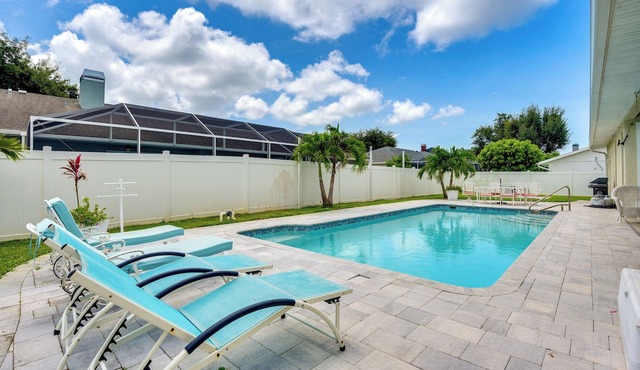Private Yard & Pool! Modern Getaway in Bradenton