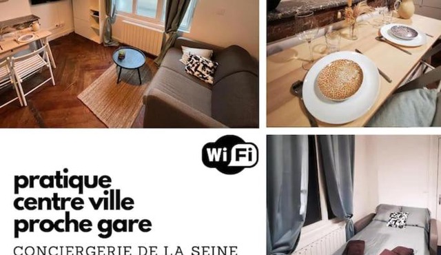 Proche gare - petit studio cosy