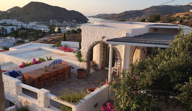 Property with 2 charming Patmos style family homes