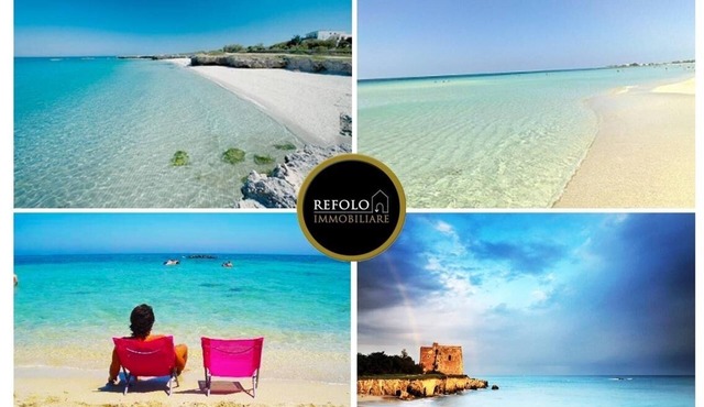 Puglia - Salento - Brand new Villa with garden 50 meters from the sandy beach