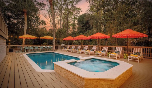Pvt Pool/Spa-Game Room-Theater-Cold Plunge-Sauna-2min Walk to Beach
