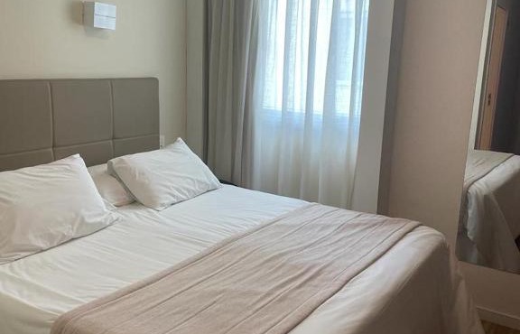Quarto com acabamento superior no Design Hotel Linhares
