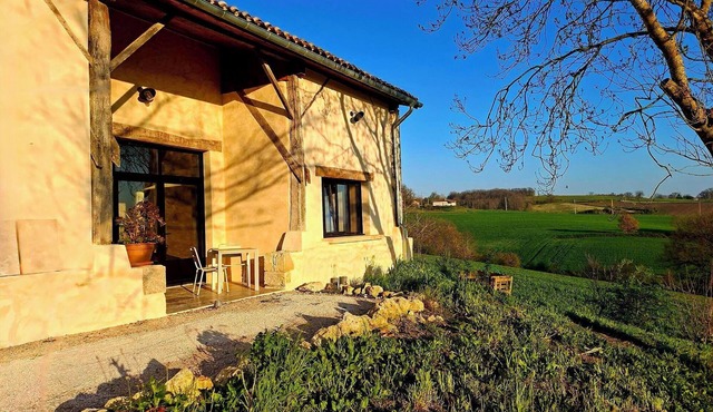 Que Pour 2,Cottage La Detente, 1-bedroom with swimming pool and AC Mauroux, Gers