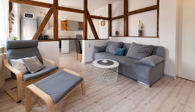 Quiet 45sqm apartment right in the center of Tabarz