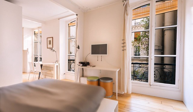 Quiet And Airy Luxury Studio In The Upper Marais