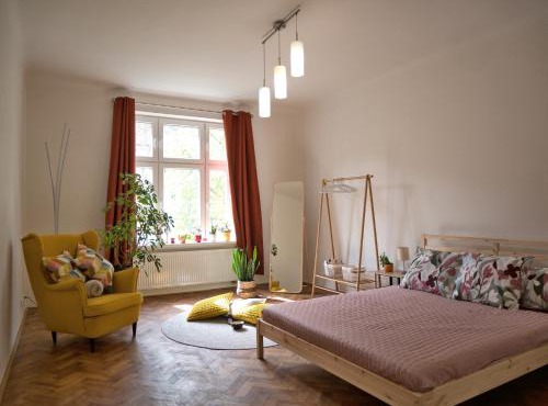 Quiet and spacious flat near city centre in Prague 3