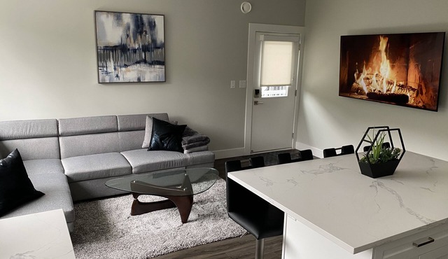 Quiet Bright Luxurious & Clean Private Modern Suite with free Parking & A/C