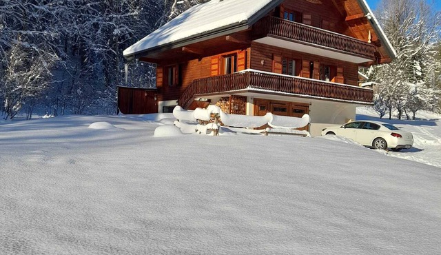Quiet chalet in Abondance, 4 bedrooms, fireplace