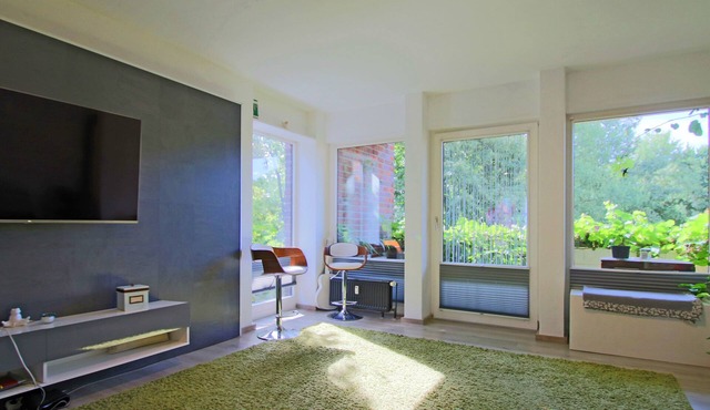 Quiet & cozy apartment in the heart of Hüde, 300 m from Dümmer Lake