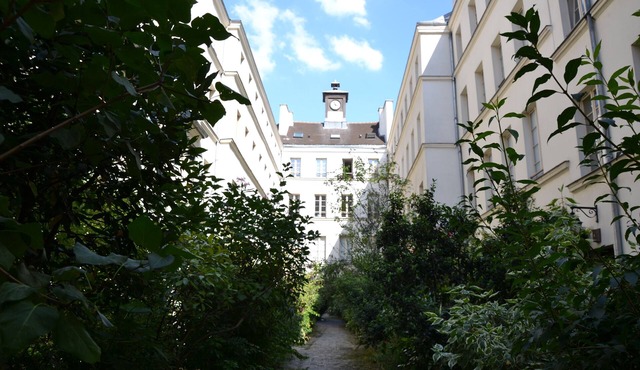 Quiet & Greenery in Paris .