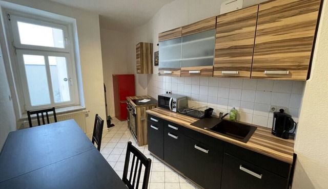 Quiet Leipzig economic apartment